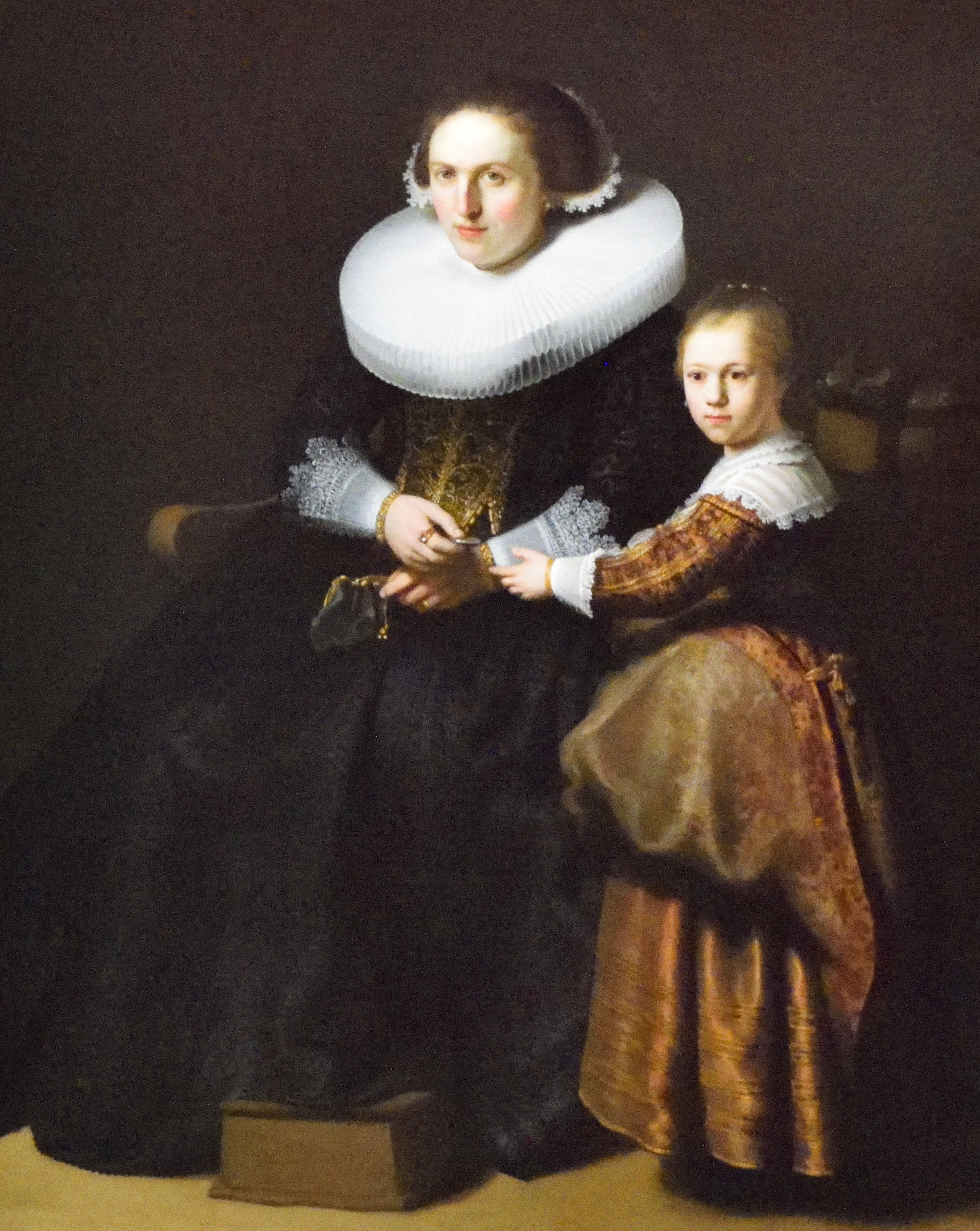 Rembrandt, Susanna van Collen and Anna